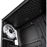 Kolink - Observatory Lite Mesh - Midi-Tower - Zwart - Staal