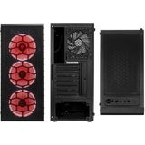 Kolink - Observatory Lite Mesh - Midi-Tower - Zwart - Staal