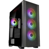 Kolink STRONGHOLD PRISM Midi-tower Gaming-behuizing, Behuizing Zwart