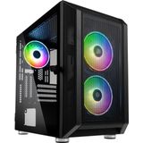 Kolink - CITADEL MESH RGB - Micro-tower Gaming-behuizing - Zwart - Staal, Gehard Glas
