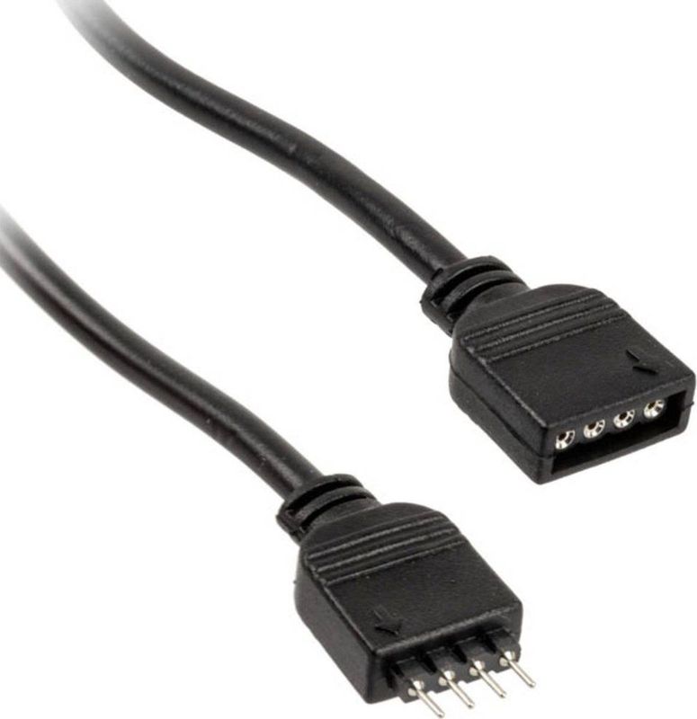 Kolink - RGB 4-Pins Verlengkabel - Zwart - 500mm