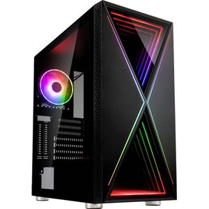 Kolink - Void X - PC-behuizing - Zwart - ATX, mATX, Mini-ITX, ARGB LED
