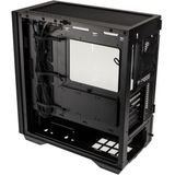 Midi Tower PC Behuizing - Zwart - PVC - Staal - Gehard Glas