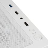 Kolink - Observatory MX - PC-behuizing - Wit - Gehard Glas - ARGB Ventilatoren