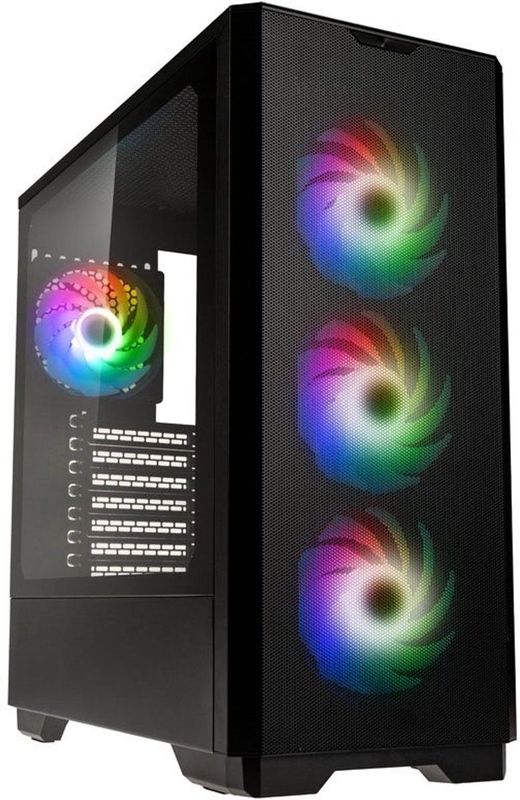 Kolink - Unity Solar - PC-behuizing - Zwart - ATX/mATX/Mini-ITX