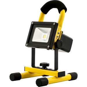 Avide - accu LED bouwlamp - Draagbaar- 10W 4000K Koel Wit 550lm