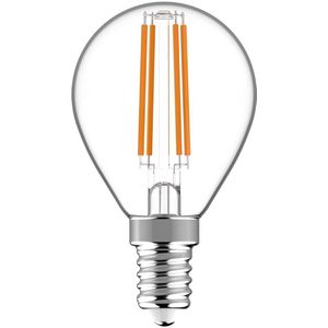 Avide - E14 LED Filament Lamp - Mini Globe P45 - 2W - 250lm - 2700K - Extra Warm Wit