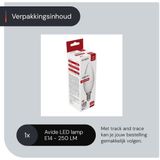 Avide - E14 LED Lamp - Warm Wit - 2.5W - 250lm - Vervangt 25W Gloeilamp