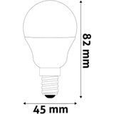 Avide - E14 LED Lamp - Warm Wit Licht - 2.9W - LED Globe Mini P45 - 10 stuks