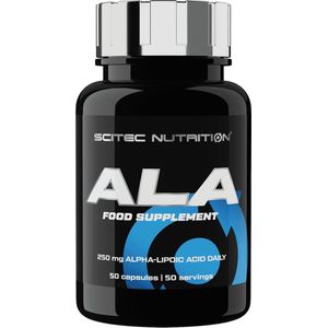Scitec Nutrition - ALA - Alpha Lipoic Acid - Anti-oxidant - 50 capsules - 50 porties