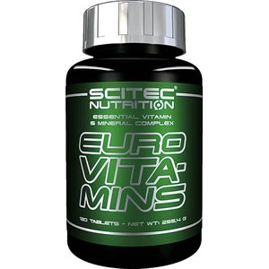 Scitec Nutrition - Euro Vita Mins - Essentieel vitaminen en mineralen complex - 120 tablets - 30 porties