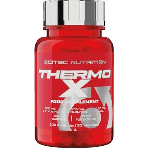 Scitec Nutrition - Thermo-X (100 capsules) - Fatburner - Afvallen - Vetverbrander - Afslankpillen