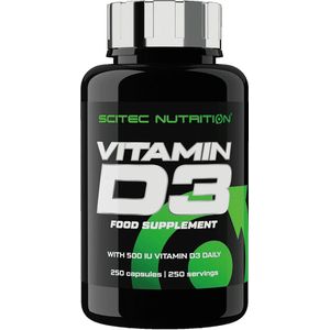 Scitec Nutrition - Vitamin D3 (250 capsules)