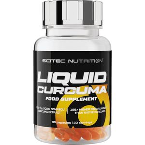 Scitec Nutrition - Liquid Curcuma - Neutraal - 30 Capsules - Vitamine D