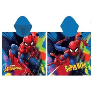 SPIDERMAN poncho - badponcho 55 x 110 cm