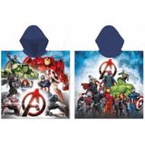 Marvel Team Avengers poncho - 55 x 110 cm -  polyester