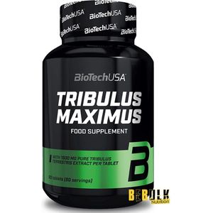 BioTech USA - Tribulus Maximus - Supplement - 90 Tabletten - Tribulus Terrestris Extract