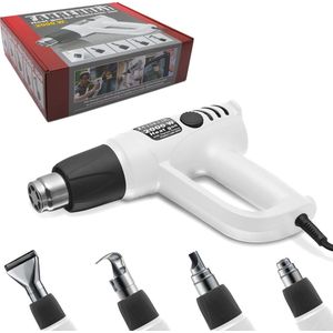 FAHRENHEIT - Professioneel Heteluchtpistool - 2000W - 50 - 450°C / 90 - 600°C - Hetelucht Verfbrander