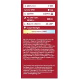 Avide LEDmini globe lamp 6W E14 fitting, 2700K extra warmwit, 550 lumen A+ warmwit Kunststof Avide Lichtbron