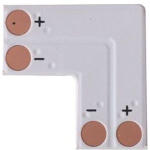 Enkelkleurige ledstrip L-vorm 90° | geschikt voor SMD 2835/3528