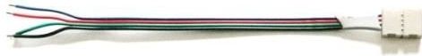 Kabel - 15 cm - RGB - Rood/Zwart/Blauw/Groen - Gestripte Draad