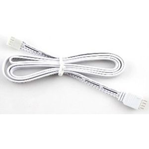 Verlengkabel voor RGB led strip 5050 | 1 meter | wit (123led huismerk)