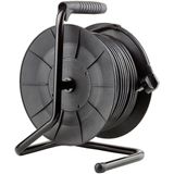 Technik - Kabelhaspel - 50 Meter - 4-Voudig - Geaard - Zwart