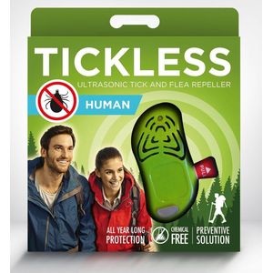 Tickless Teek en Vlo afweer - voor mens - Groen