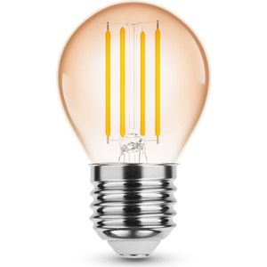 Modee Lighting - OP=OP LED Filament lamp E27 - G45 - 4W vervangt 33W - 1800K zeer warm wit licht
