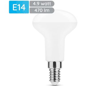 Modee - E14 LED Lamp - Warm Wit - 4.9W - 470lm - LED Spot R50 - Vervangt 40W Halogeen Gloeilamp