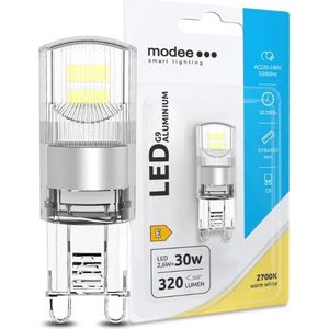 Modee LED Steeklamp G9 | 2.6W 2700K 220V/240V 827 320Lm | 300°