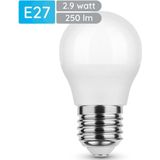 Modee - E27 LED Lamp - Warm Wit - Globe Mini P45 - 2.9W - Vervangt 25W Halogeen Gloeilamp