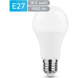 Modee - E27 LED Lamp - Daglicht Wit - Globe A65 - 18.5W - 1900lm - Vervangt 120W Halogeen Gloeilamp