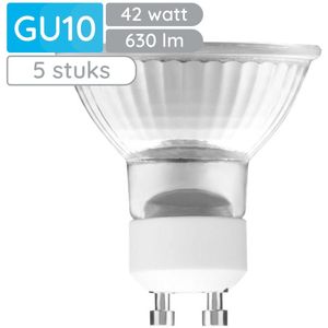 Modee GU10 Halogeen Lamp - Warm Wit - Dimbaar - 42W ECO - 630lm - Set van 5