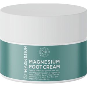Magnesium Foot Cream Urea, Tea Tree and Pepper Mint