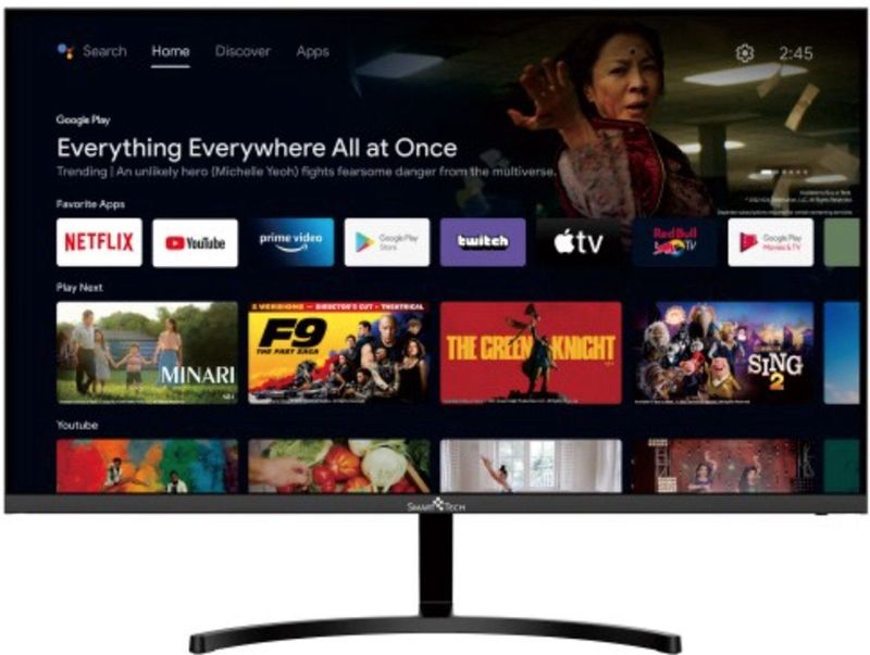 Smart Tech - 270S01FVF - Smart TV Monitor - 27 inch - Full HD - VA-paneel