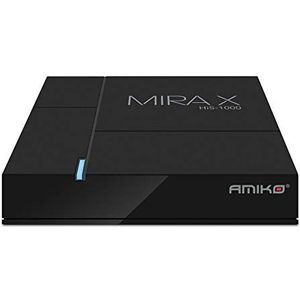 Amiko MIRA X HiS- 1000 Pure OTT Receiver H265 HEVC 2X USB Support MyTV Stalker IP TV Full HD YouTube 128MB Flash / 256MB DDR3 RAM Memory ARM Cortex-A7