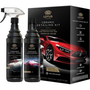 LOTUS Ceramic Detailing Kit - auto shampoo en onderhoudsmiddel