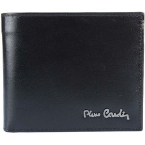 Pierre Cardin - [Midnight] - Luxe Leren portemonnee portefeuille voor mannen heren zwart trendy RFID - Vaderdag Cadeau Geschenkidee Verjaardagscadeau voor hem - HandbagsUniverse