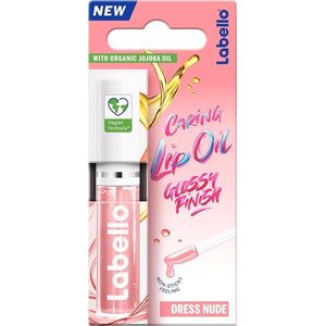 Labello Caring Lip Oil Dress Nude - 5.5 ml
