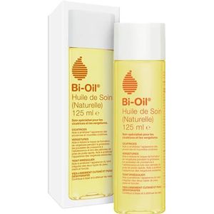 Bio-Oil Natuurlijke verzorgingsolie, gespecialiseerde verzorging voor striae, littekens, droge huid en onregelmatige teint, 100% natuurlijke formule, ideaal tijdens de zwangerschap, 1 x 125 ml