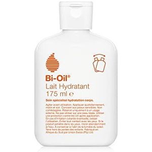 Bi-Oil - Ultralichte vochtinbrengende melk voor dagelijkse hydratatie van lichaam en gezicht - geschikt voor droge en gevoelige huid - snelle absorptie - 175 ml
