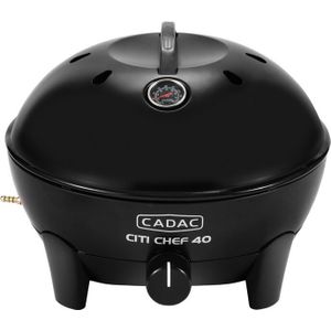 Cadac - Citi Chef 40 - Gasbarbecue - Zwart - Draagbaar - 42 cm