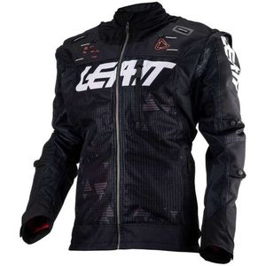 Leatt 4.5 X-Flow Jas - Geventileerd - Lichtgewicht - Zwart - Polyester