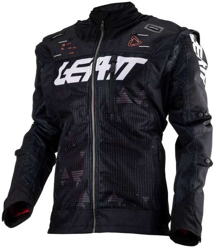 Leatt 4.5 X-Flow Jas - Geventileerd - Lichtgewicht - Zwart - Polyester