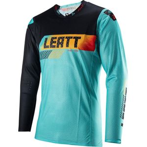 Leatt - Moto 5.5 UltraWeld V23 Fuel - Motocross Jersey - Zwart Turquoise