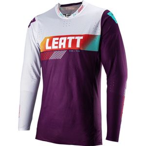 Leatt - Moto 5.5 UltraWeld V23 - Motocross Jersey - Indigo Wit Paars