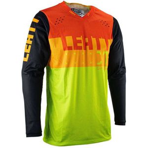 Leatt - Moto 4.5 Lite V23 - Motocross Jersey - Citrus Orange - 3D Stretch Mesh