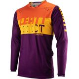 Leatt - Moto 4.5 Lite - Motocross Jersey - Indigo/Orange/Purple - MoistureCool Stretch Mesh