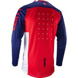 Leatt - Moto 4.5 Lite - Motocross Jersey - Royal Blue Red White - MoistureCool 3D Stretch Mesh